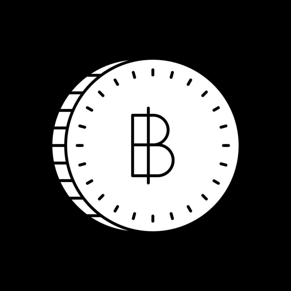 Baht Vector Icon Design