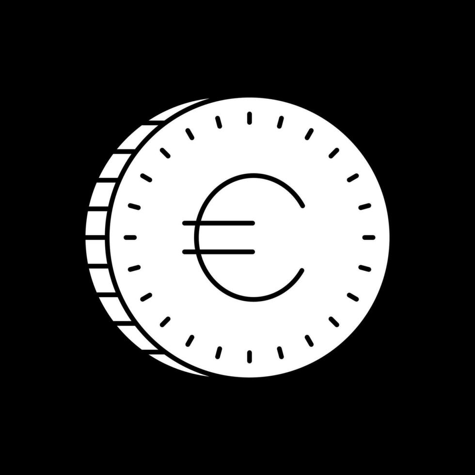 diseño de icono de vector de euro