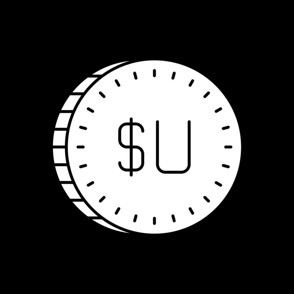 Uruguayan peso Vector Icon Design