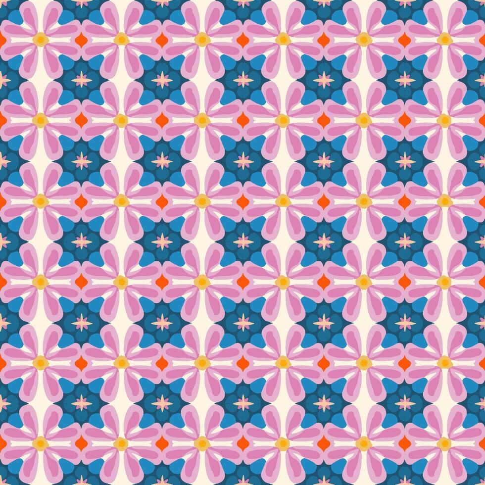 Beautiful seamless pattern design for decorating, wallpaper, fabric, backdrop and etc. vector