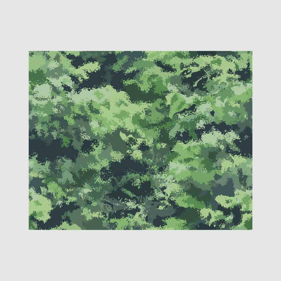 WOODLAND CAMOUFLAGE SEAMLESS PATTERN vector