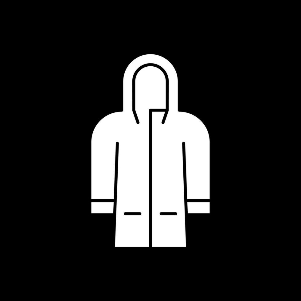 Raincoat Vector Icon Design