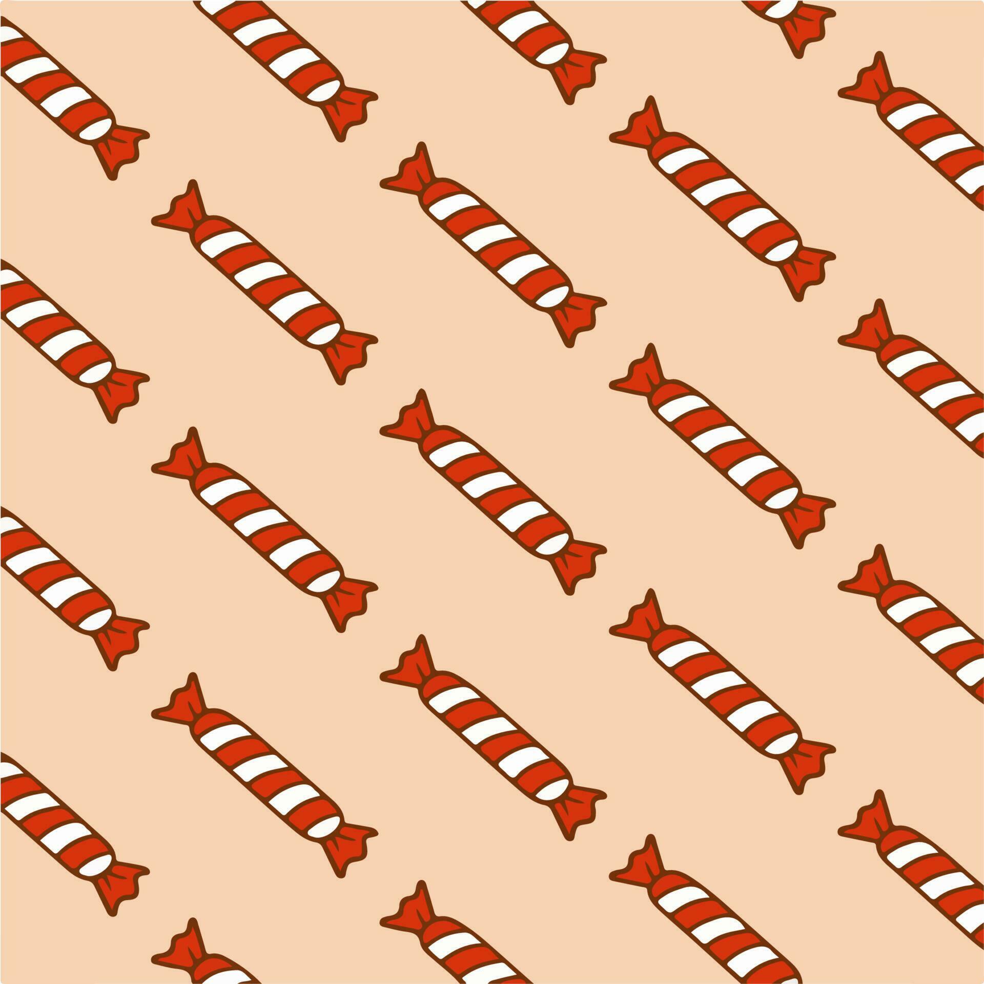 Christmas Candy Cane Pattern Background. Social Media Post. Christmas