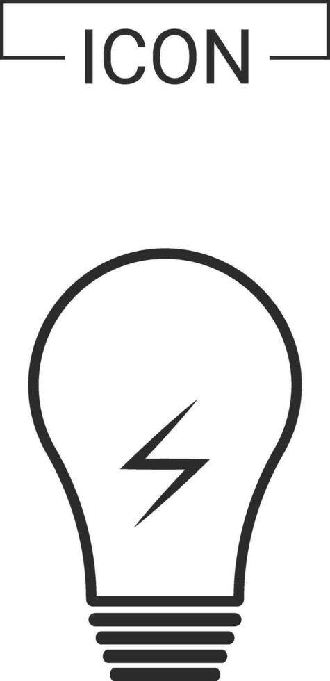 Light bulb icon design vector