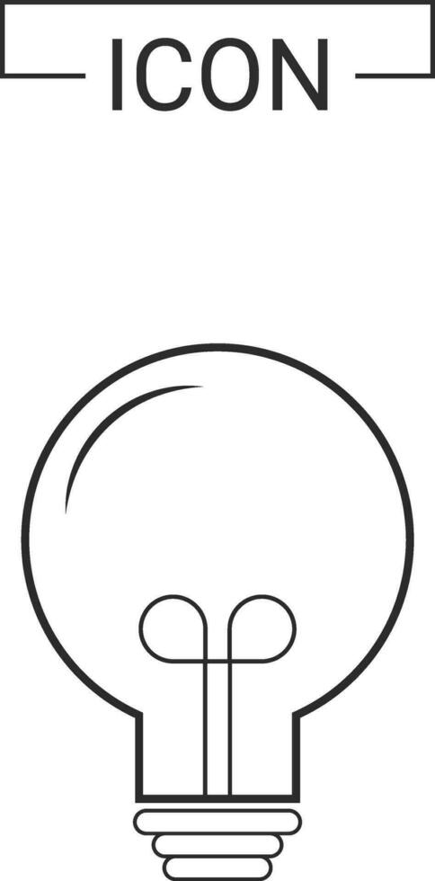 Light bulb icon design vector