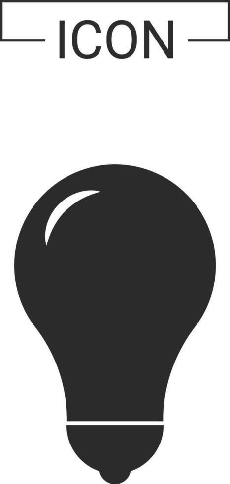Light bulb icon design vector