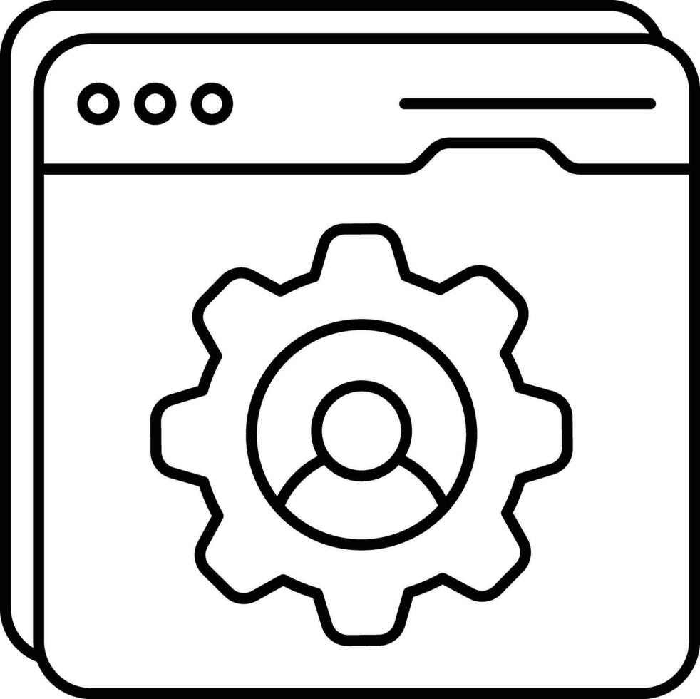 web profile line icons design style 29454746 Vector Art at Vecteezy