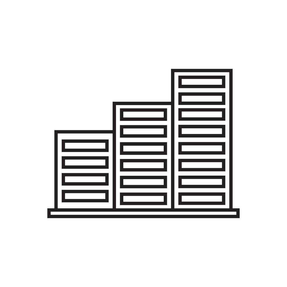 icon building vector