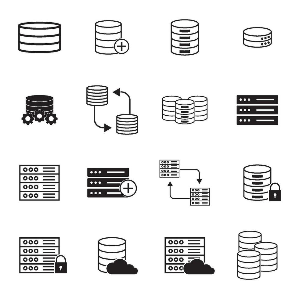 database icon vector