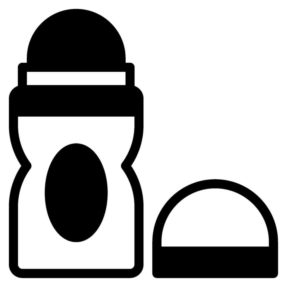 Deodorant Application icon vector