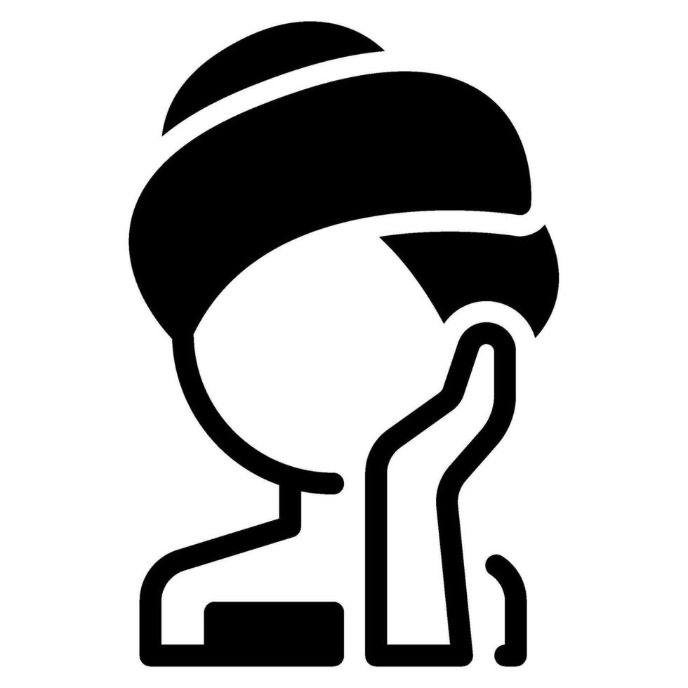 Self Care Routine Icon Illustration, for uiux, infographic, etc vector