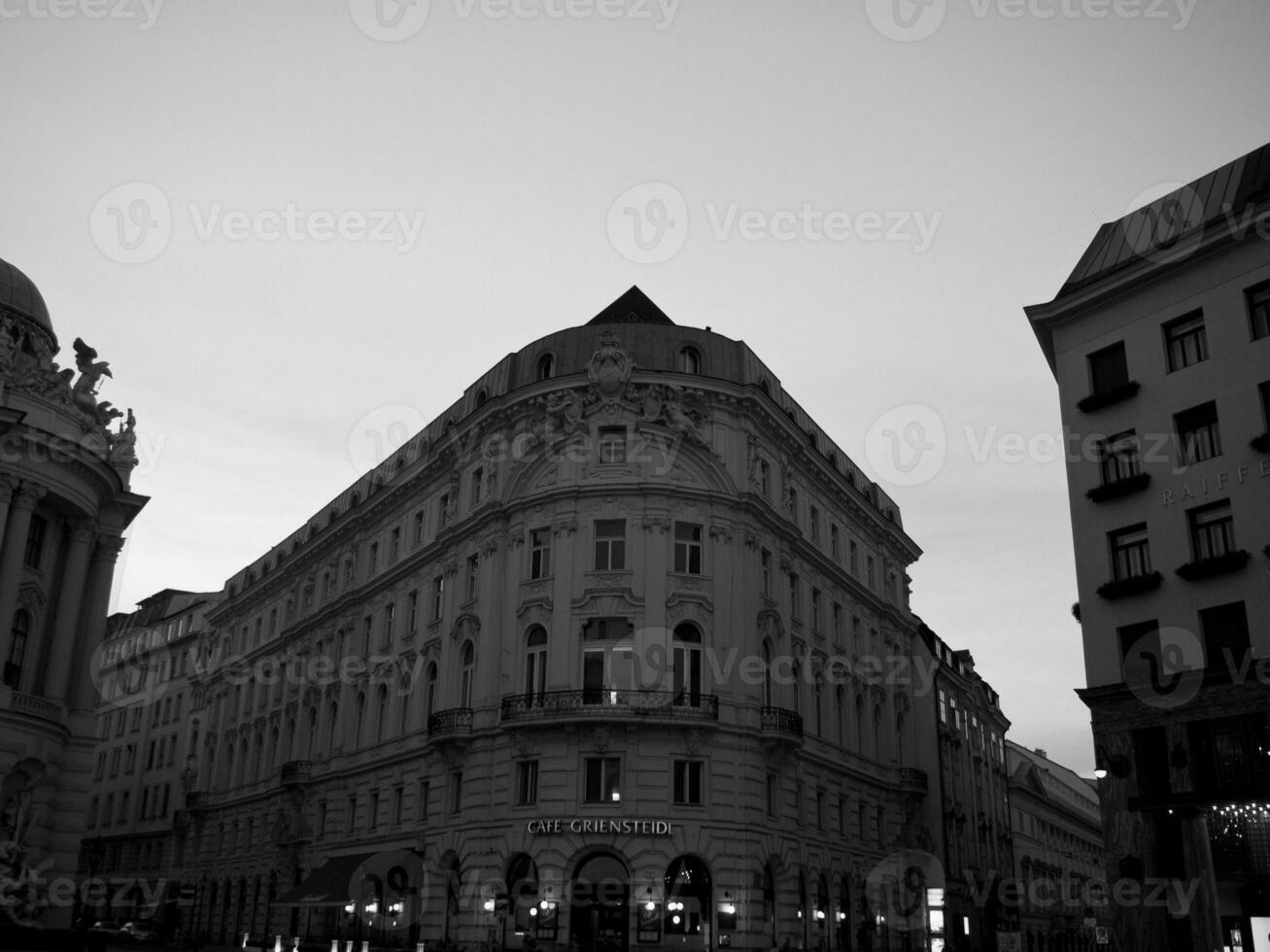 Vienna city in austria photo