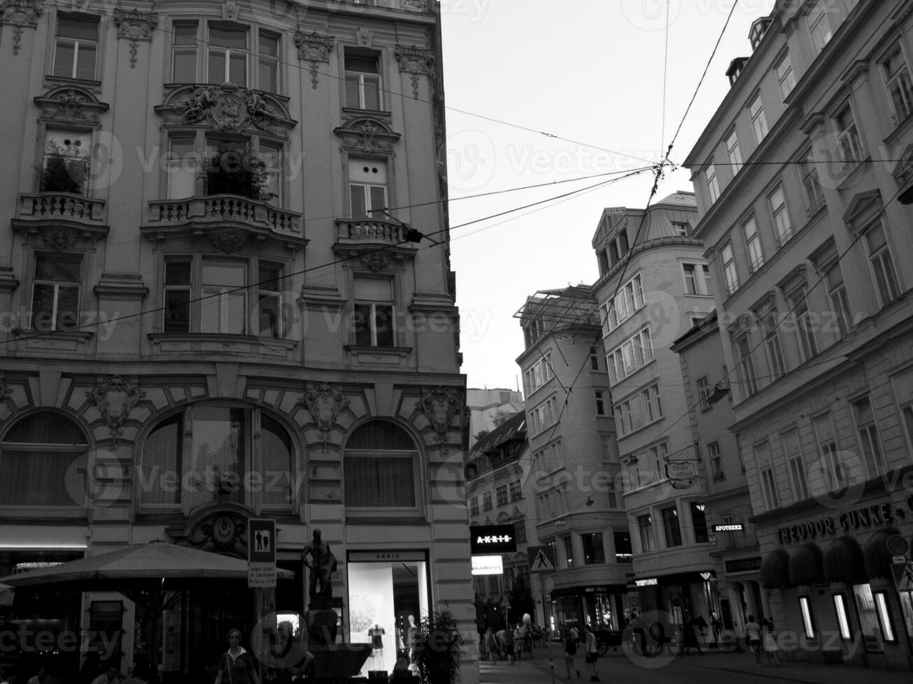 Vienna city in austria photo