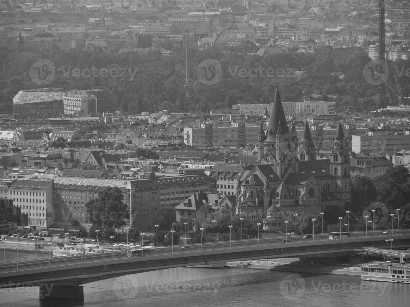 Vienna city in austria photo