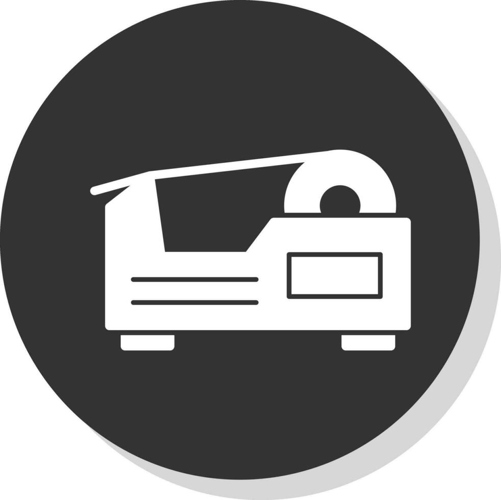 Tape Dispenser Vector Icon Design