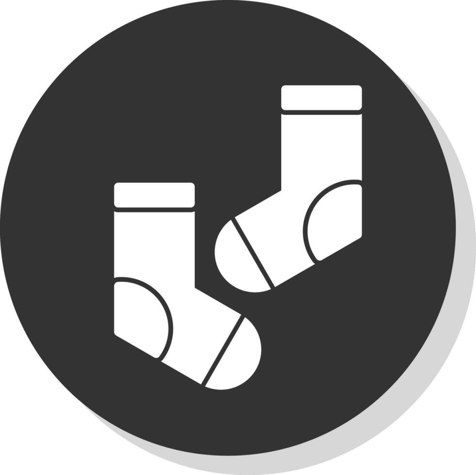 diseño de icono de vector de calcetines