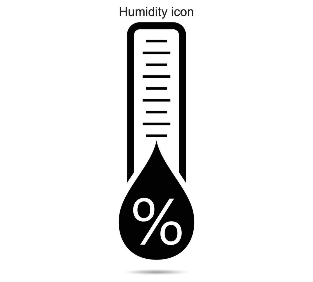 Humidity icon, Vector illustration