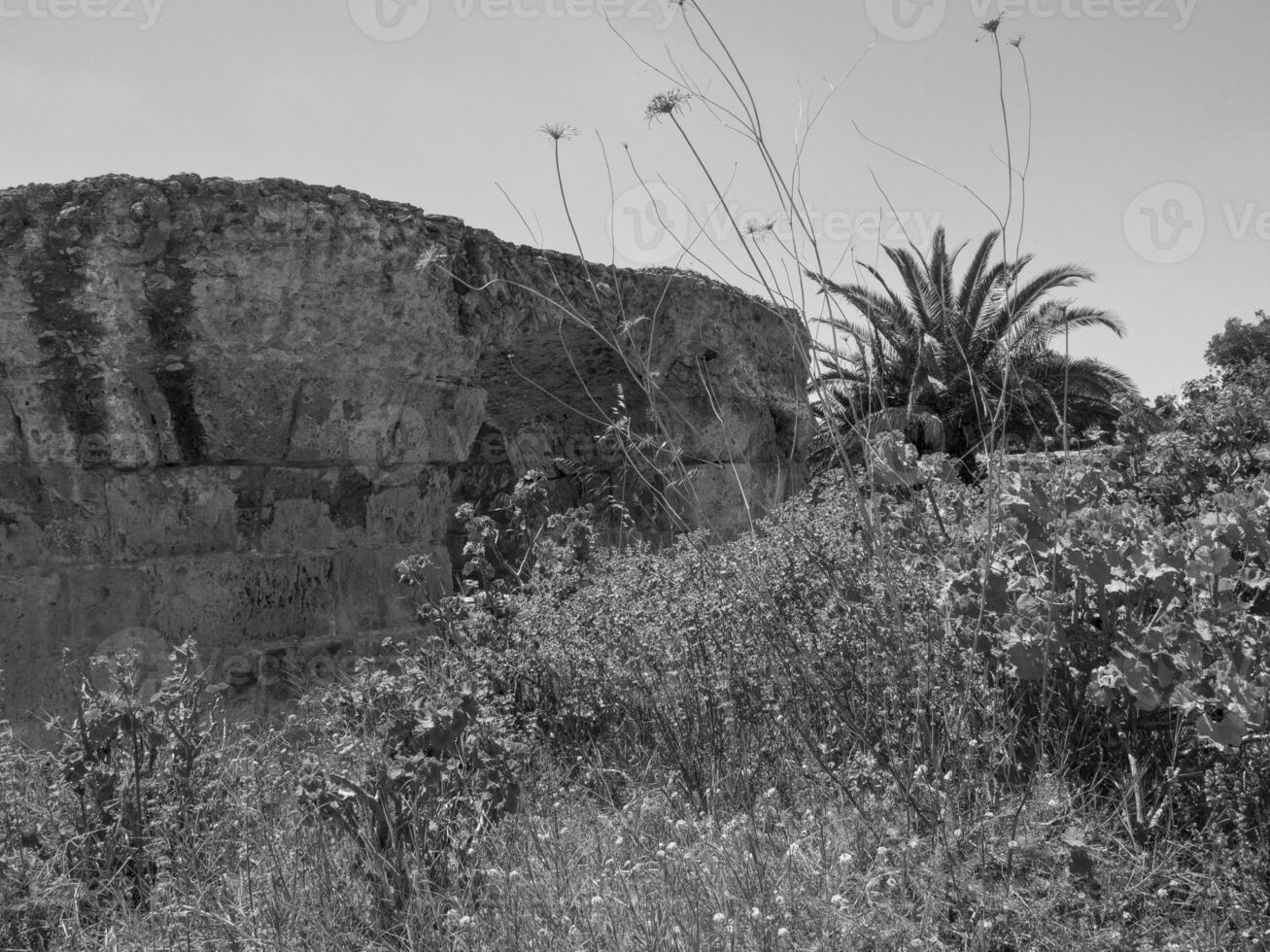 Túnez a el Mediterráneo mar foto