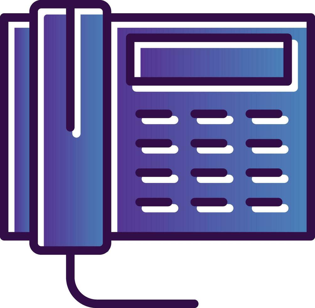 Telephone Vector Icon Design