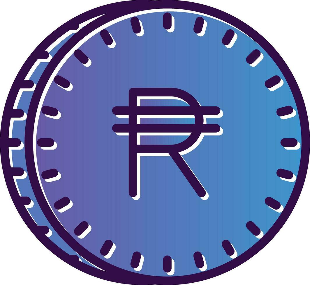 Rand Vector Icon Design