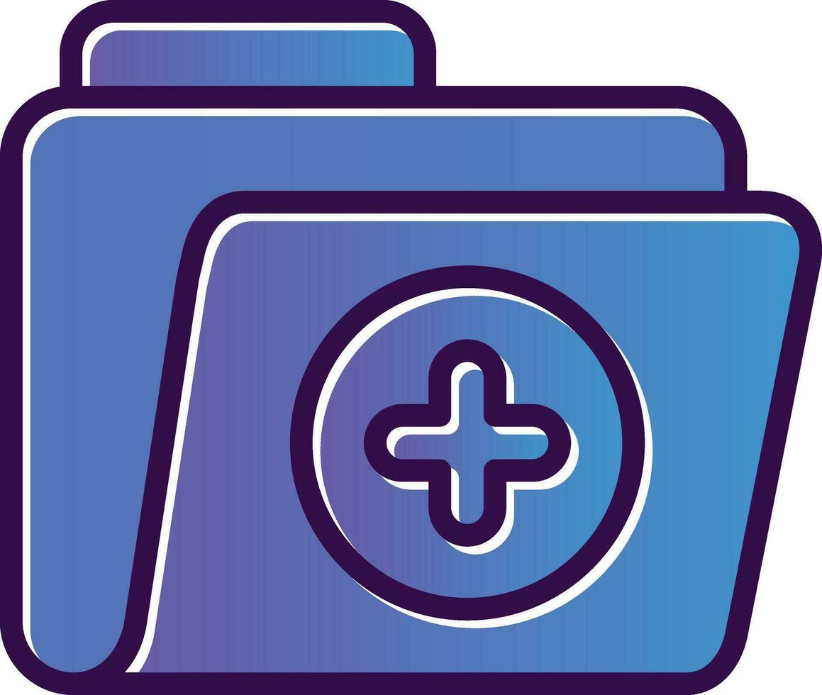 Add Folder Vector Icon Design