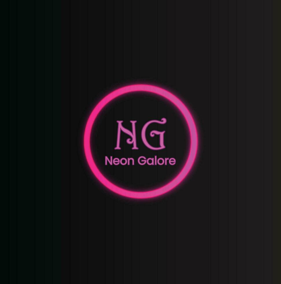 NG abstract logo vector