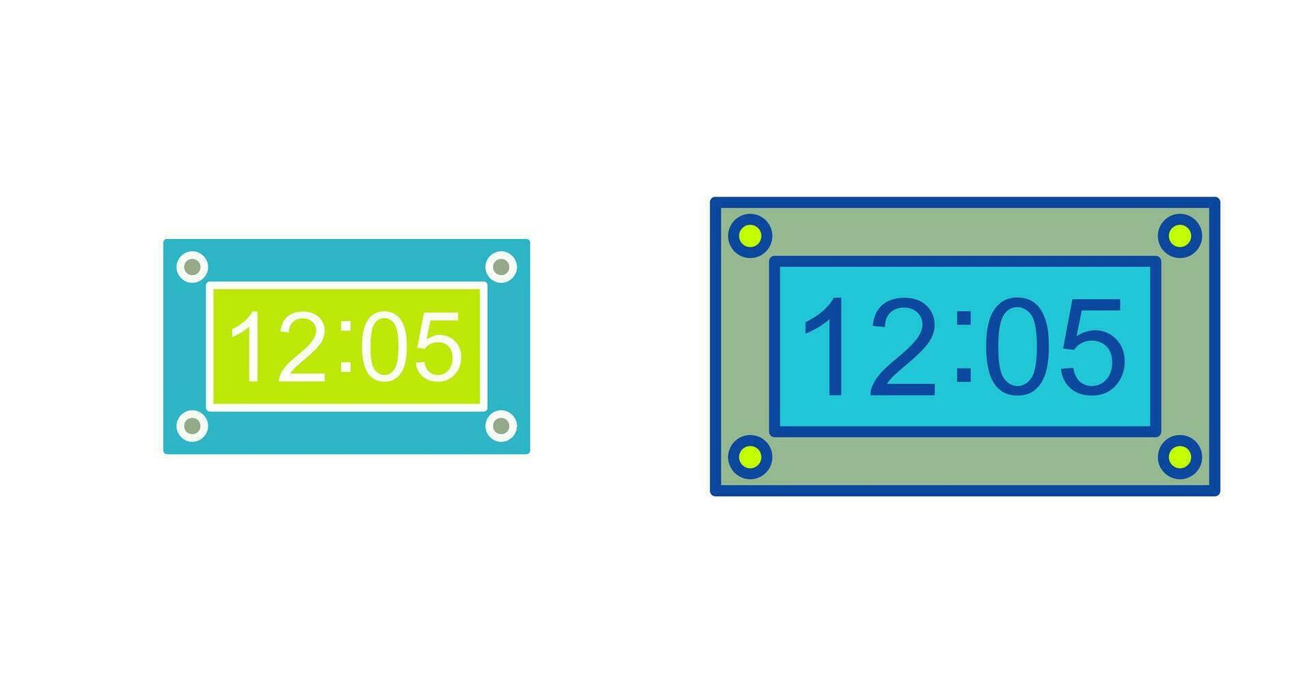 Unique Timer Vector Icon