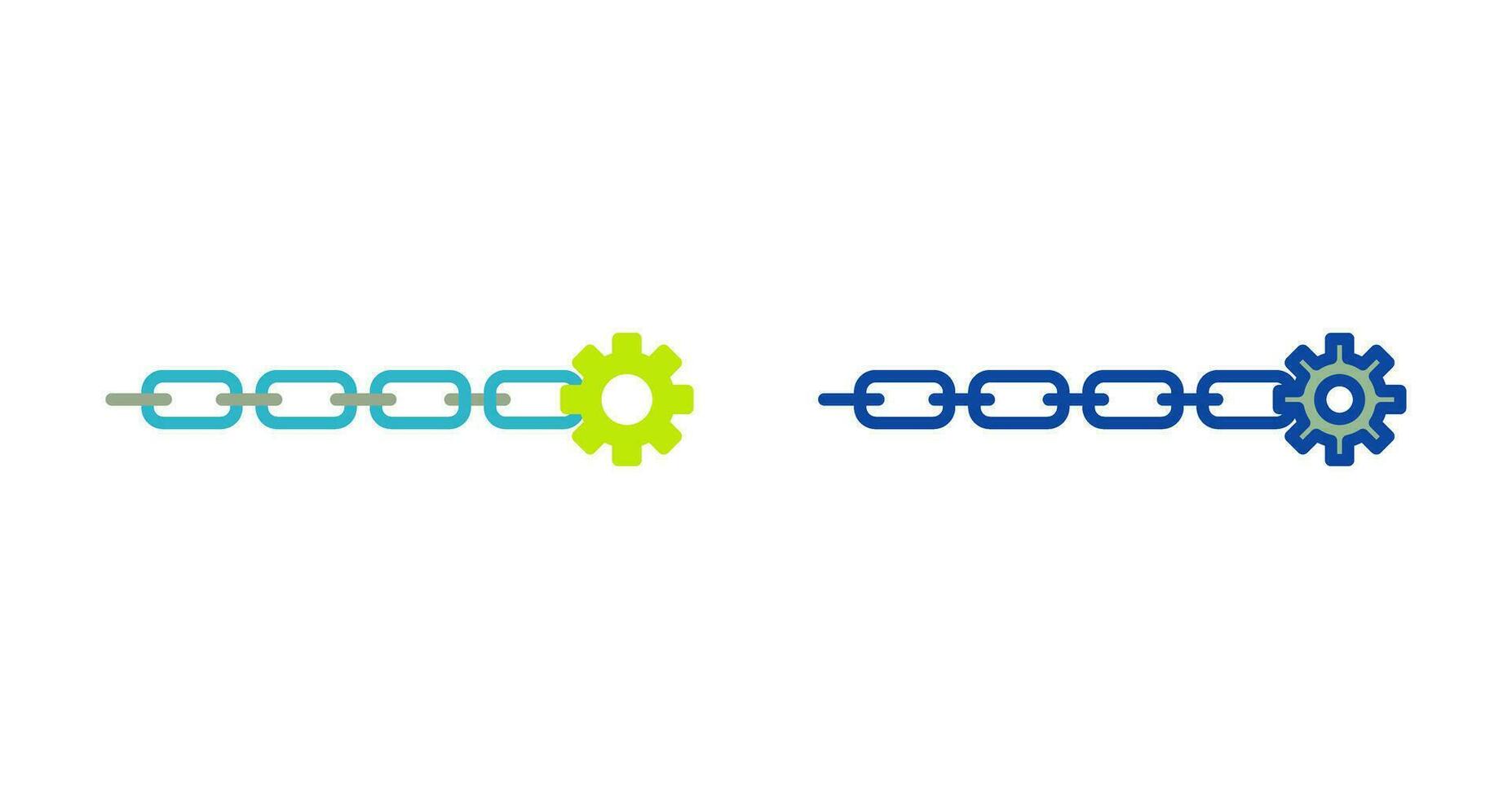 Unique Link Sales Vector Icon