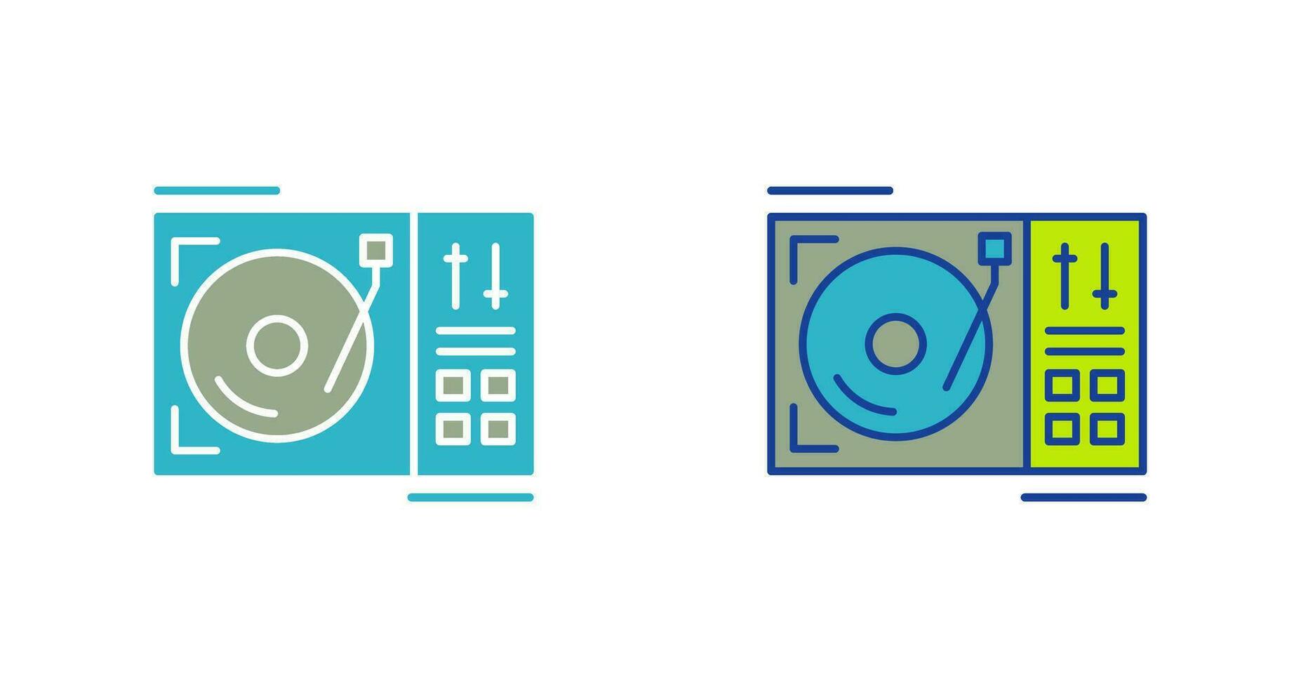 Turntable Vector Icon