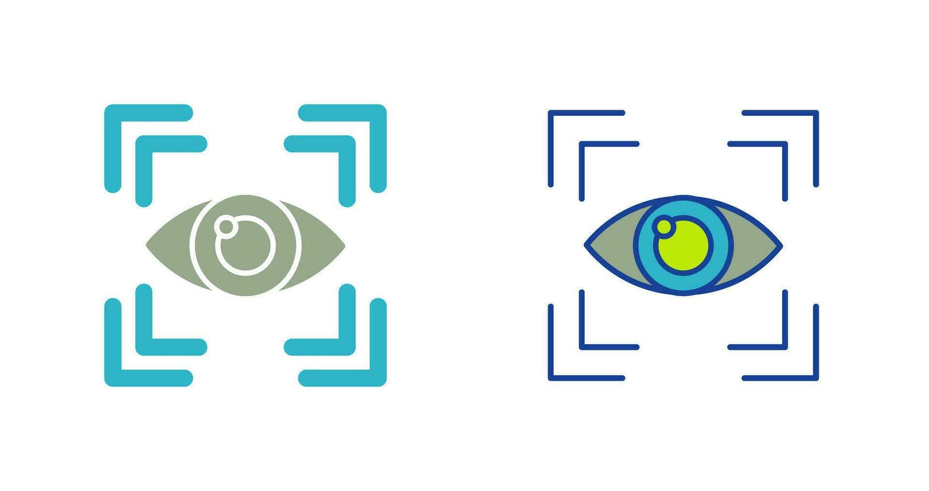 Eye Scan Vector Icon