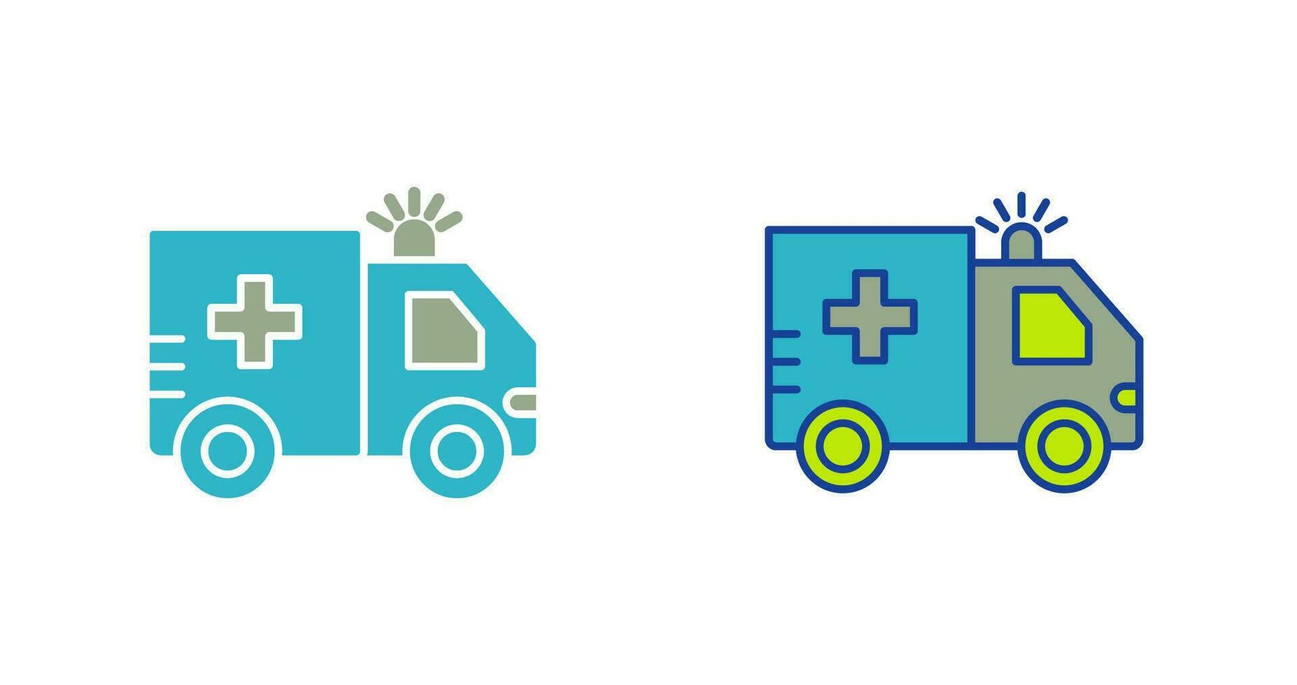 Ambulance Vector Icon
