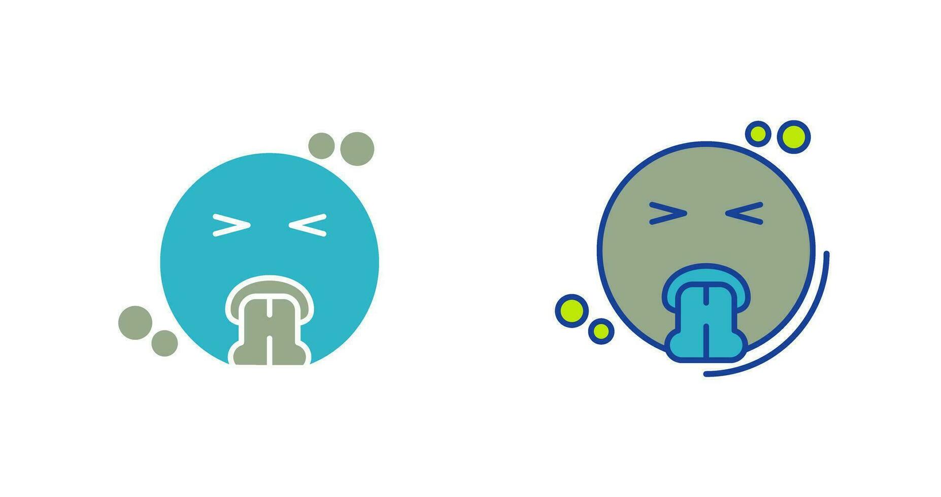 Vomit Vector Icon