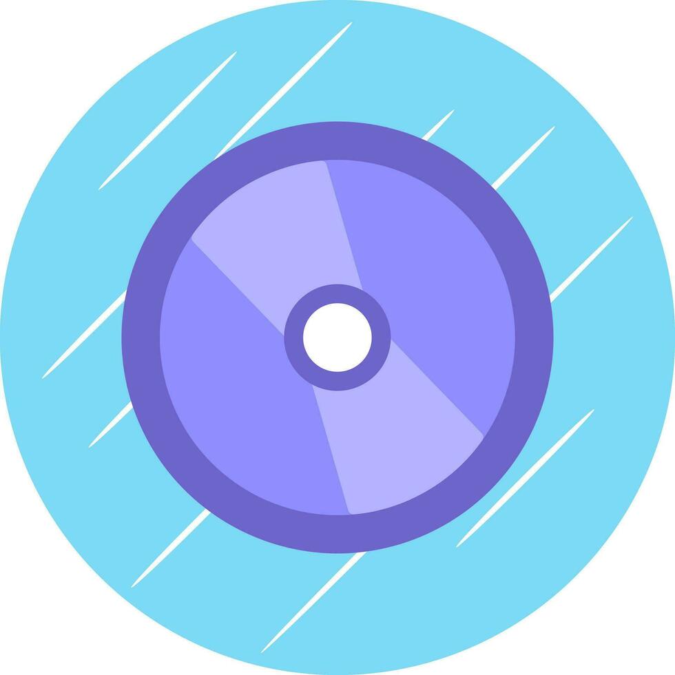 Compact Disk Vector Icon Design