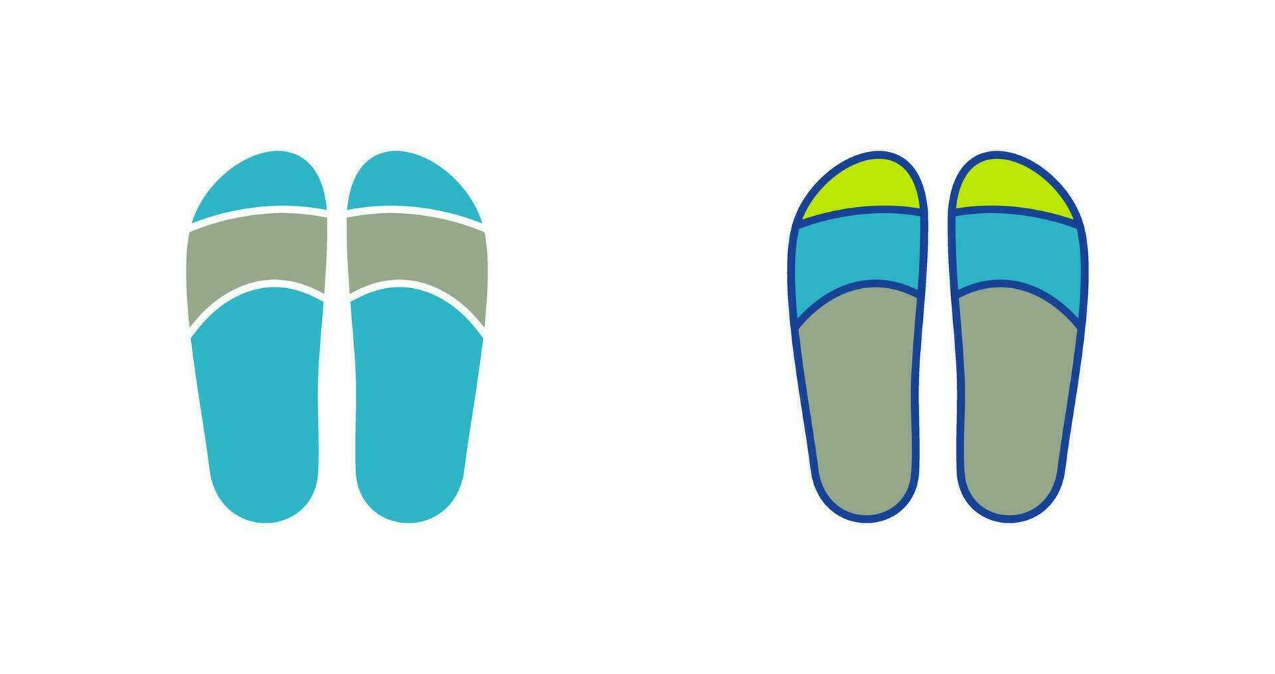 Slippers Vector Icon