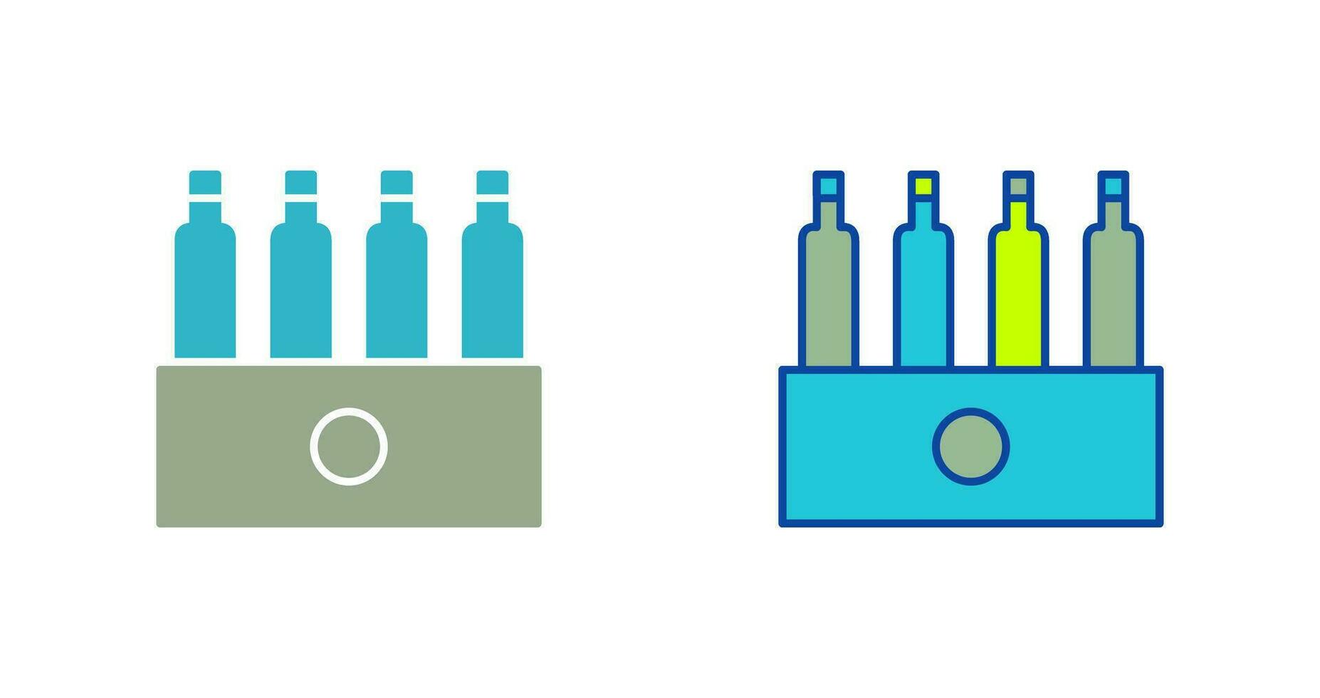 Unique Pack of Beers Vector Icon