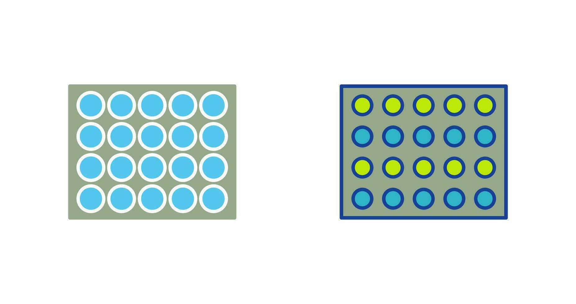 Colored Palette Vector Icon