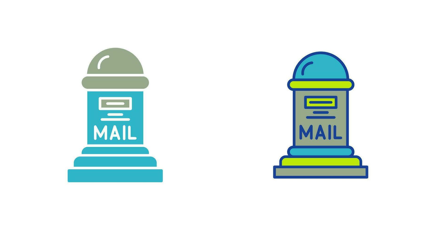 Mail Box Vector Icon