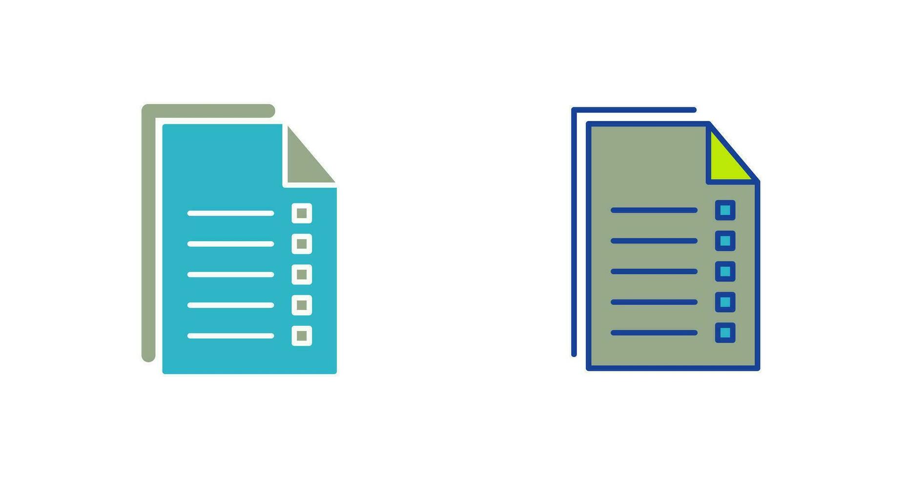Data Files Vector Icon