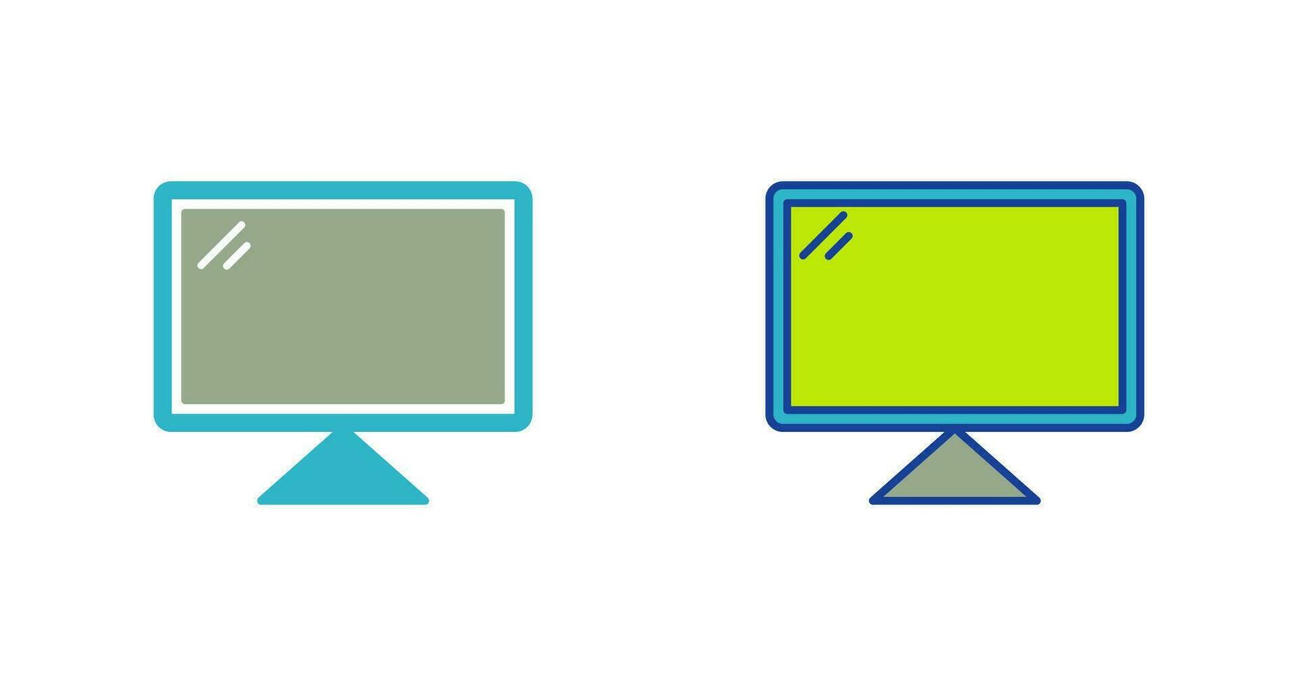 Computer Vector Icon