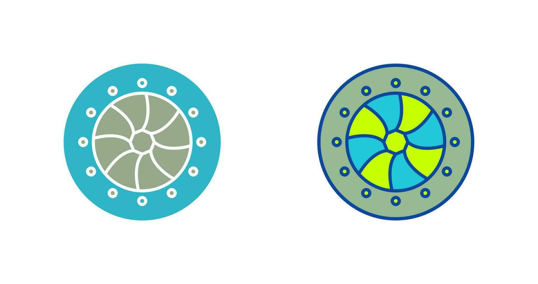 Unique Optical Diaphram Vector Icon