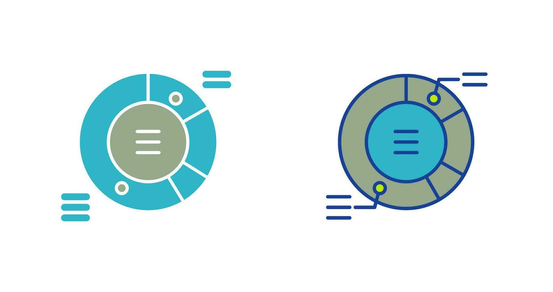 Pie Chart Vector Icon