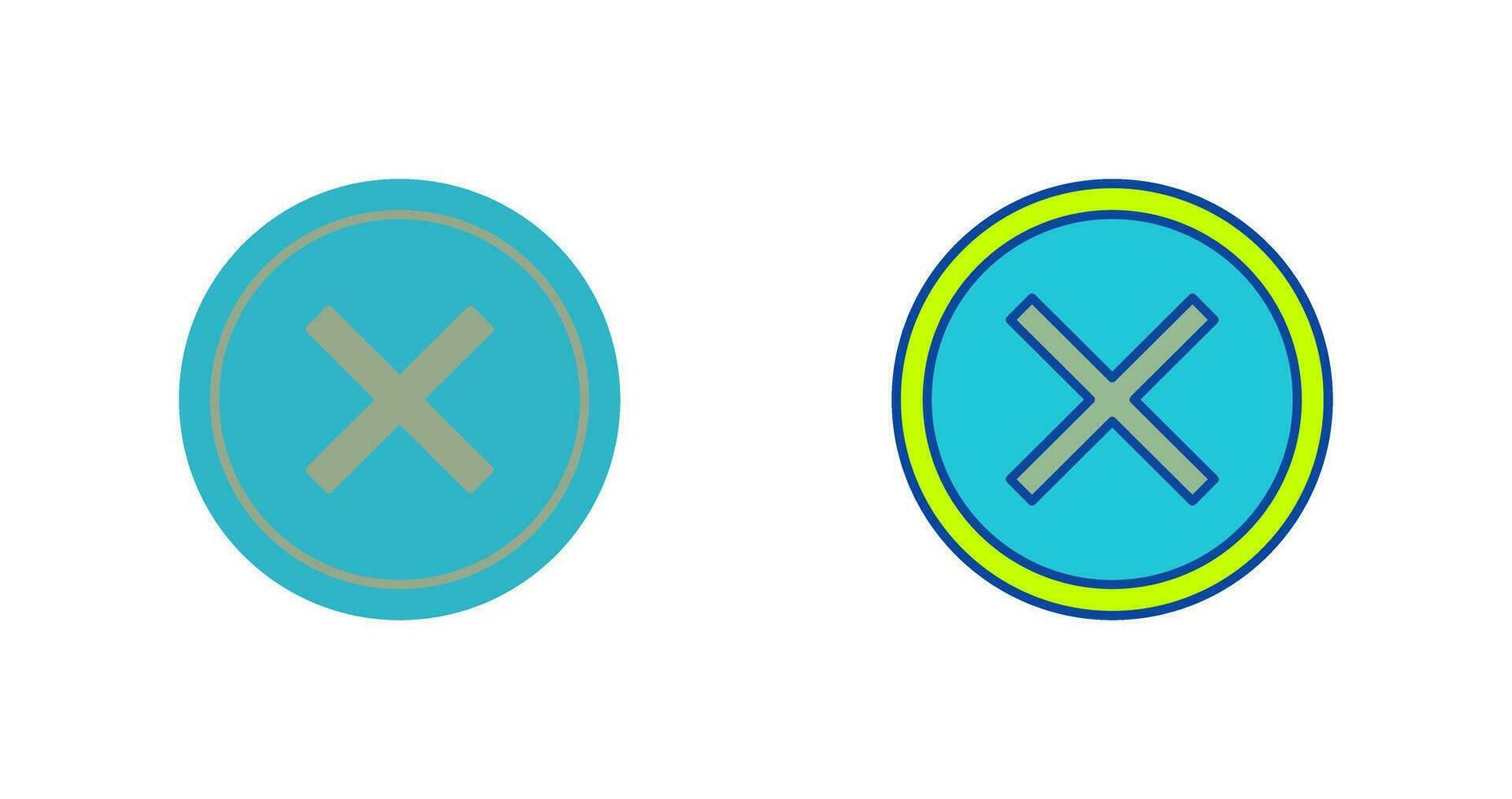 Do Not Cross Vector Icon