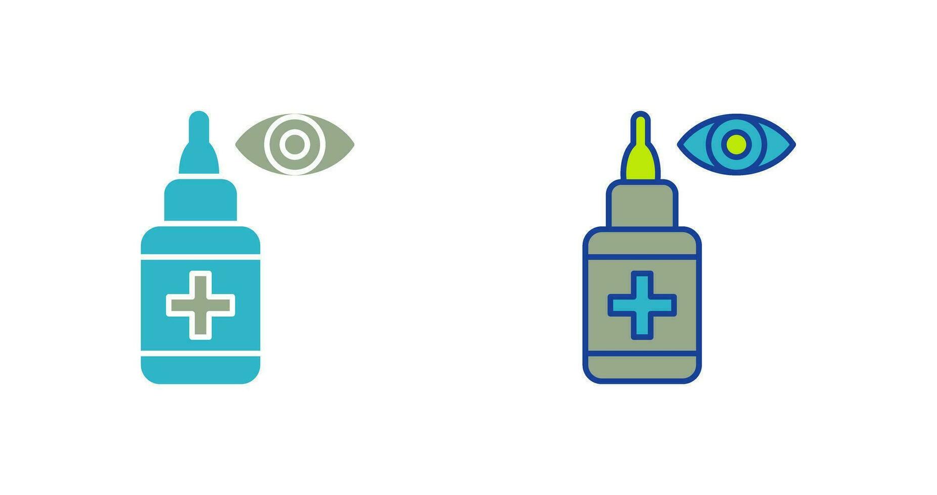 Eye Drop Vector Icon