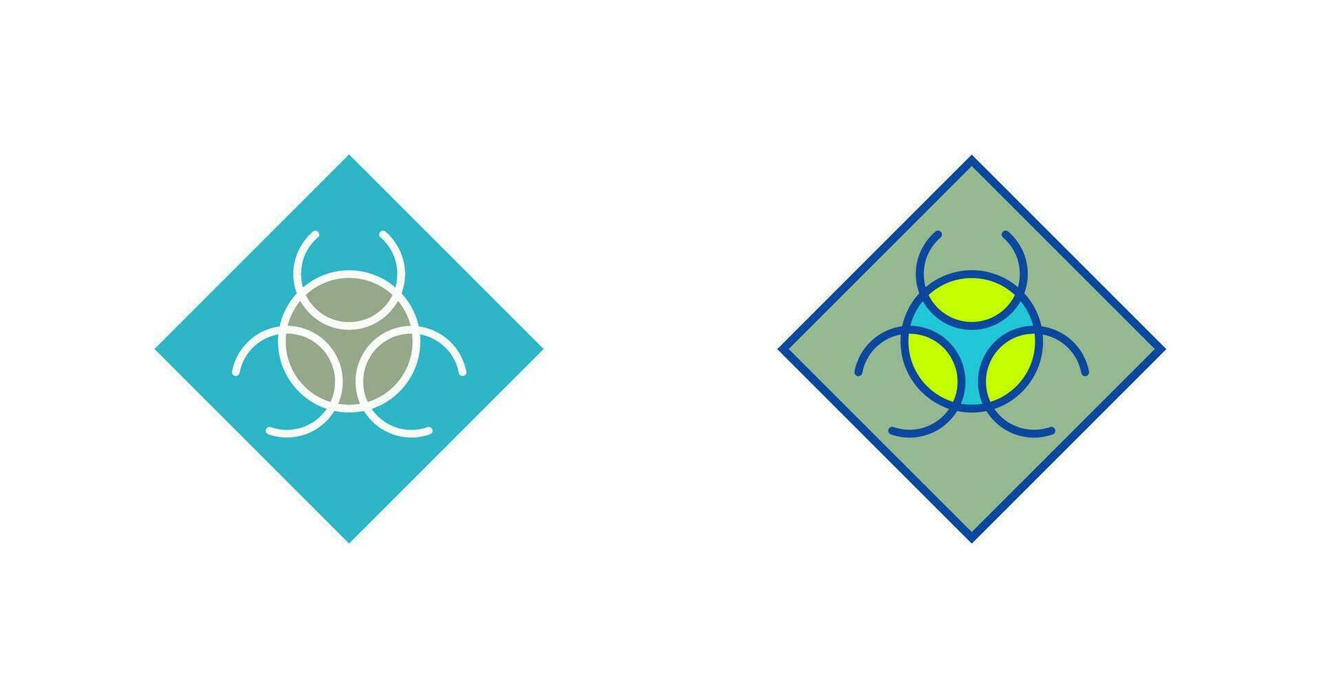 Biological Hazard Vector Icon