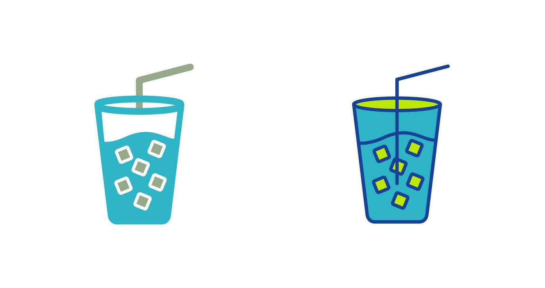 Cold Drink Vector Icon