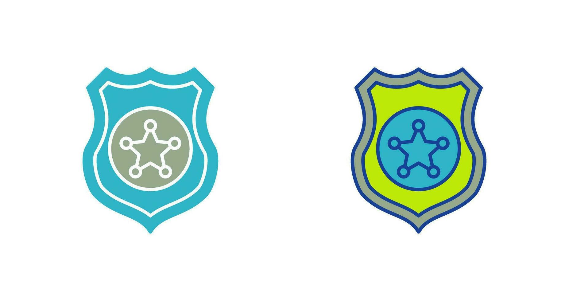 Police shield Vector Icon