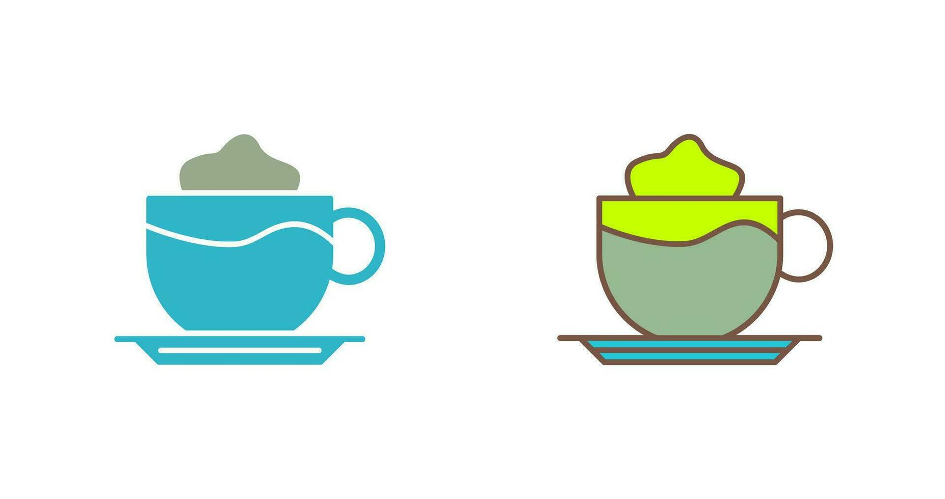 Latte Vector Icon