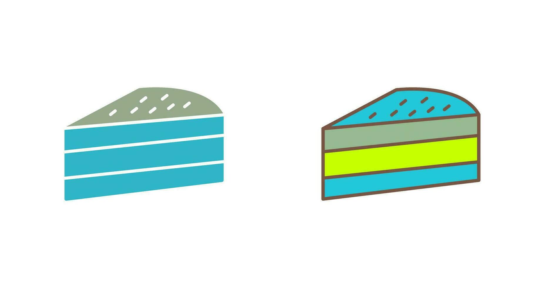 Cake Slice Vector Icon