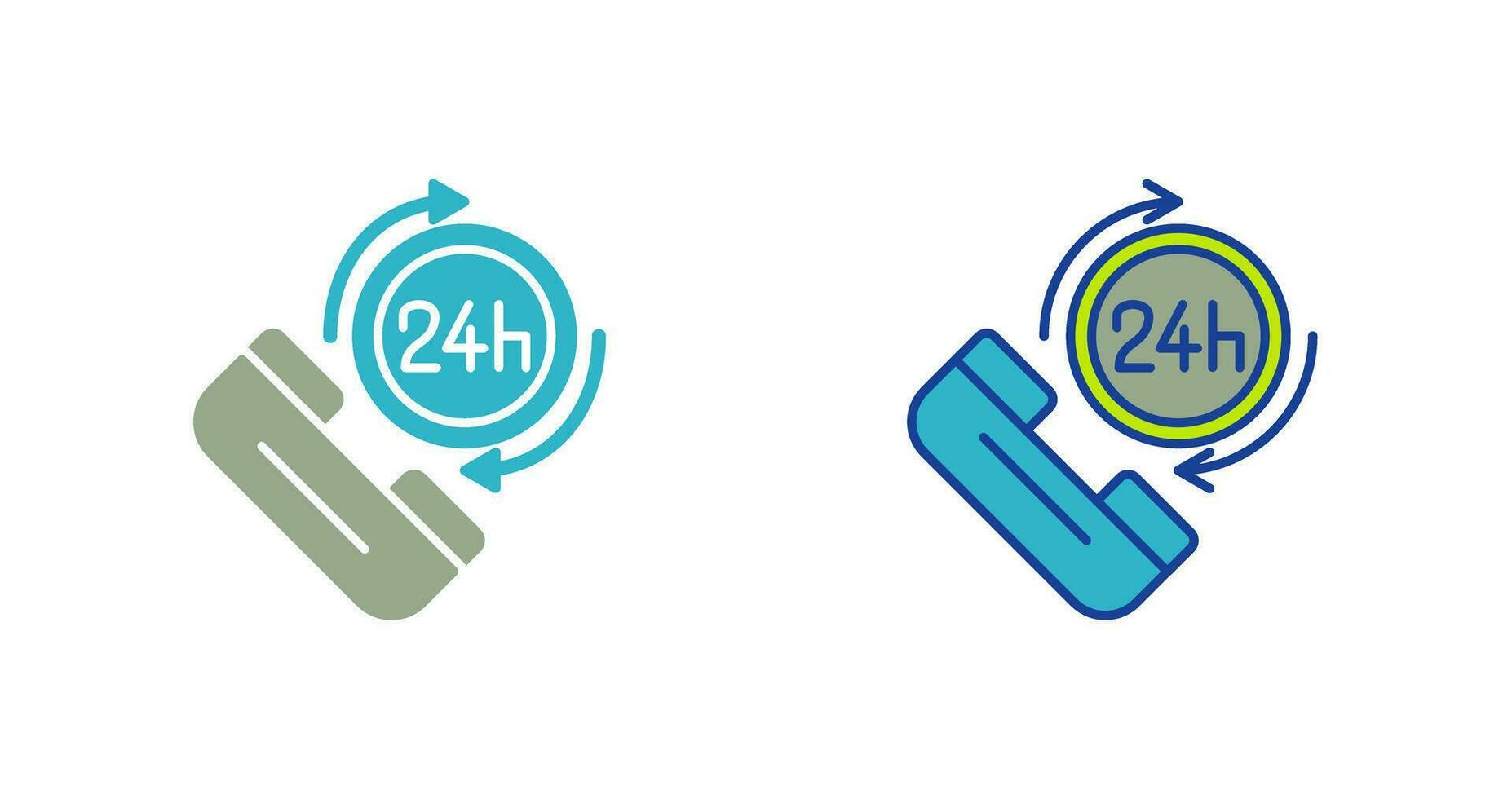 24h Vector Icon