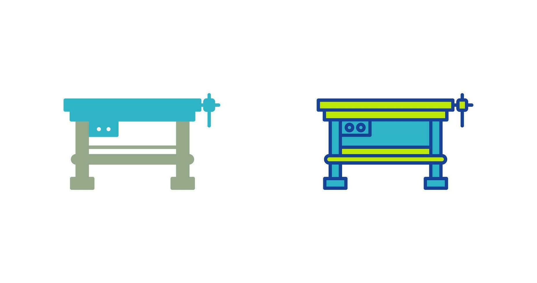 Work Bench Vector Icon